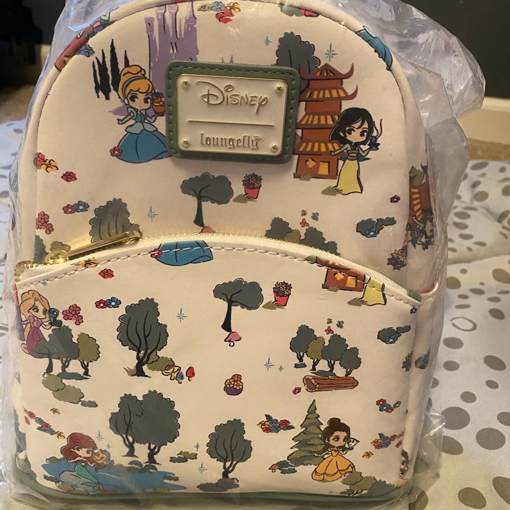 Loungefly Chibi Princess Landscape